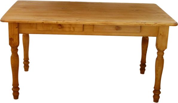 Jídelní stůl - stylový se zásuvkou 3137 TŘEŠEŇ, 00457
