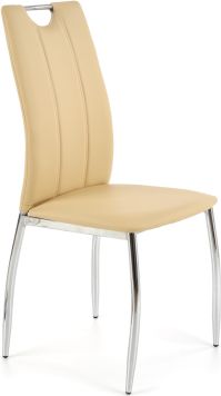 Béžová jídelní židle K187