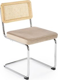Béžová jídelní židle K504