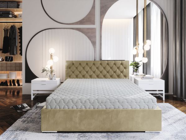 Čalouněná postel DANILO Monolith 02 90x200 cm
