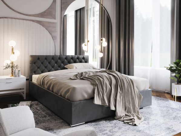 Čalouněná postel DANILO Monolith 92 160x200 cm