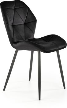 Černá jídelní židle K453