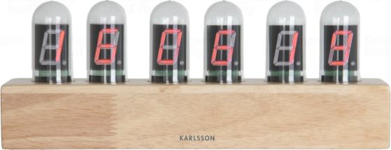 Designové digitální stolní hodiny 4204 Karlsson 28cm