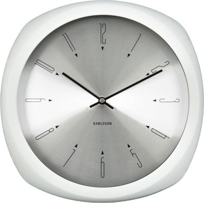 Designové nástěnné hodiny 5626WH Karlsson 31cm