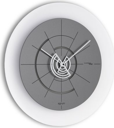 Designové nástěnné hodiny I559AN smoke grey IncantesimoDesign 40cm