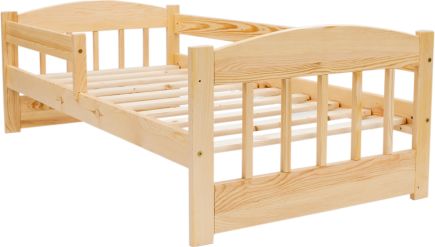 Masivní dětská postel MAJA 70x140 cm (RD 70/14), bez úložného prostoru, 70x140 cm