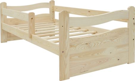 Dětská postel VLNA bez úložného prostoru, 70x140 cm, 70x140 cm (RD 70/14)
