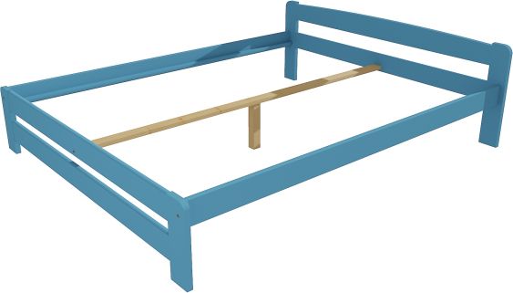 Dvoulůžková postel VMK009B 180 modrá