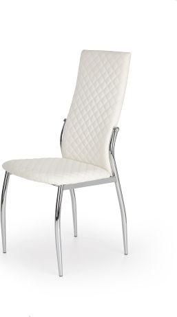 Bílá jídelní židle K238