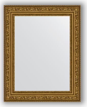 Zrcadlo v rámu, patinovaný zlatý ornament BY 3071 54x104 cm