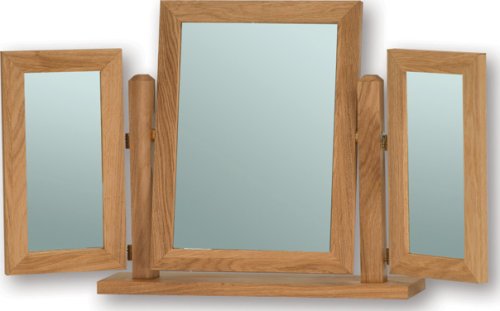 Zrcadlo stolní 3-dílné