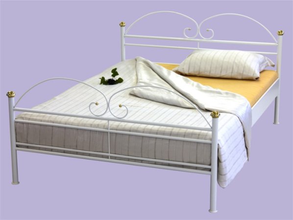 Kovová postel Barocco