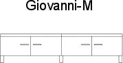 Obývací stěna Giovanni 520
