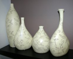 Keramická váza Sahara 4