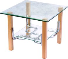 Konferenční stolek Tobi S232 - 60x60 cm