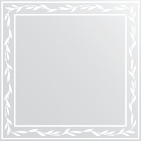 Zrcadlo s ornamentem Větvičky 2