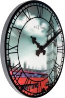 Designové nástěnné 3D hodiny 3136 Nextime Big Ben 39cm