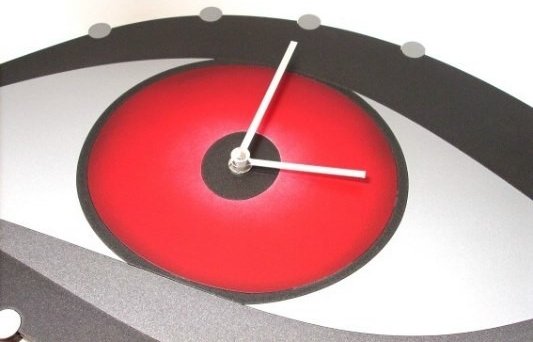 Designové nástěnné hodiny 01336M Calleadesign 104cm (20 barev)