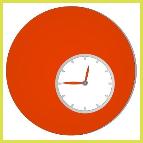 Designové nástěnné hodiny 1200 Calleadesign 26cm (20 barev)