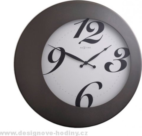 Designové nástěnné hodiny 2946 Nextime Wer 35cm