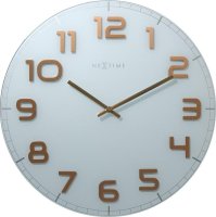 Designové nástěnné hodiny 3105wc Nextime Classy Large 50cm