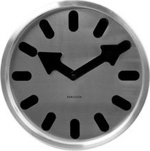 Designové nástěnné hodiny 5283BK Karlsson 30cm