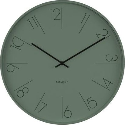 Designové nástěnné hodiny 5607GR Karlsson 40cm