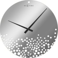 Designové nástěnné kyvadlové hodiny 8130 Nextime Bubbles 43cm