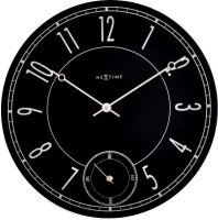 Designové nástěnné hodiny 8144 Nextime LEITBRING 43cm