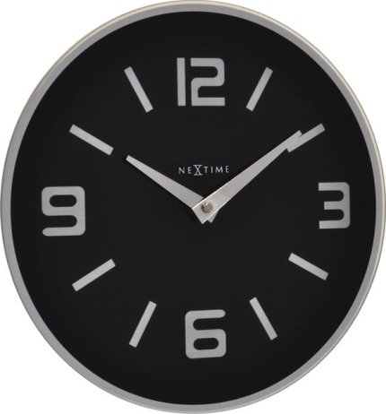 Designové nástěnné hodiny 8148zw Nextime Shuwan 43cm