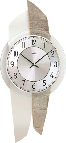 Designové nástěnné hodiny 9498 AMS 50cm