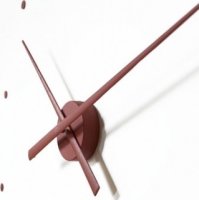 Designové nástěnné hodiny NOMON OJ čokoláda 80cm
