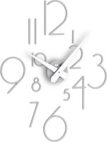 Designové nástěnné nalepovací hodiny I211GR grey IncantesimoDesign 85cm