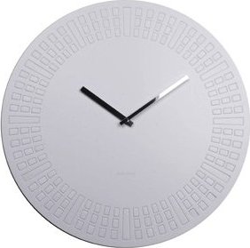 Designové nástěnné ",vyloupávací", hodiny 5265WH Karlsson 50cm