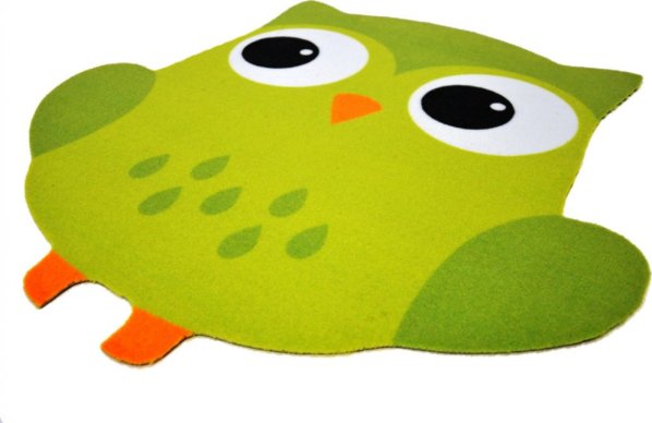 Dětský koberec 750 Njoy owl 218 green