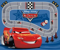 Dětský koberec Cars 22 Racetrack