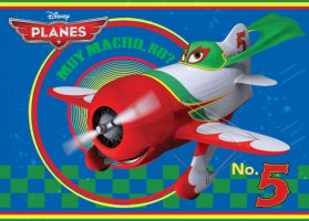 Dětský koberec Disney Planes 03 Number 5