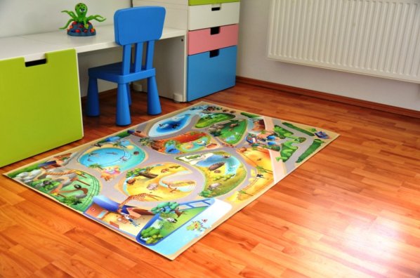 Dětský koberec Hrací koberec ZOO new