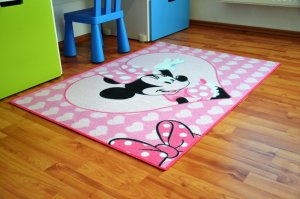 Dětský koberec Minnie Hello M24