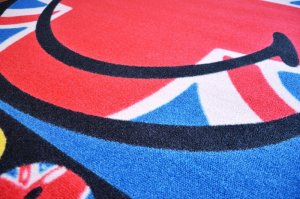 Dětský koberec Smiley Union Jack