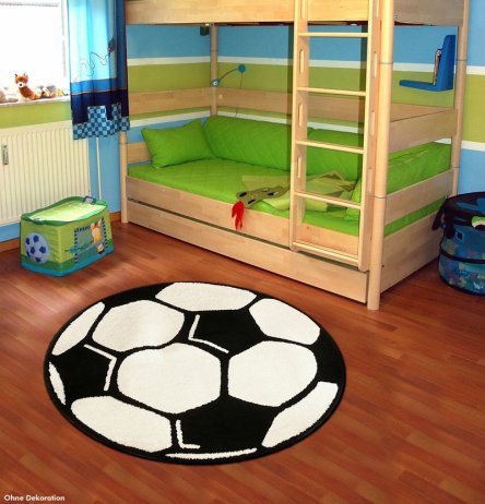 Dětský kusový koberec Prime Pile Fussball 100015