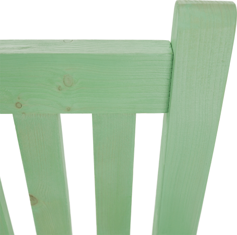 Dřevěná zahradní lavička Alona neo mint