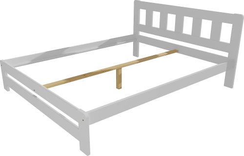 Dvoulůžková postel VMK010B 180 bílá
