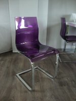 Jídelní židle Gel-SL fialová