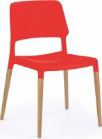 Jídelní židle K163 červená