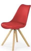 Jídelní židle K201, červená