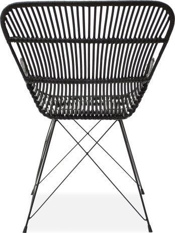 Jídelní židle K335 černý ratan