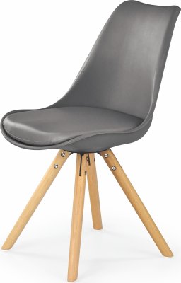 Jídelní židle K201, šedá