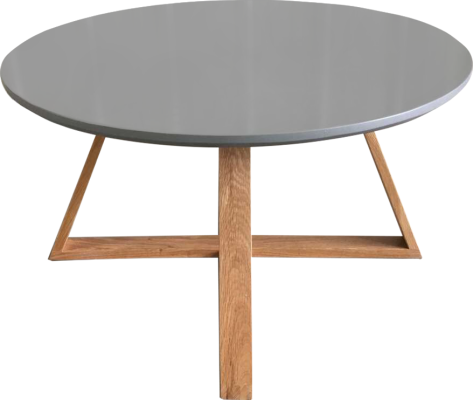Konferenční stolek Loodwood šedá/přírodní