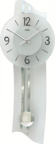 Kyvadlové nástěnné hodiny 7239 AMS 60cm